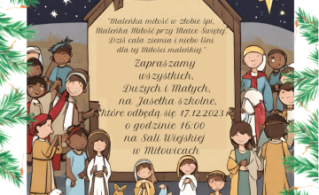 Zaproszenie na Jasełka