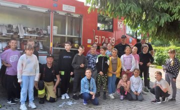 Wycieczka do Ochotniczej Straży Pożarnej w Miłowicach